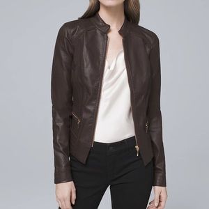 White House Black Market Moto Jacket